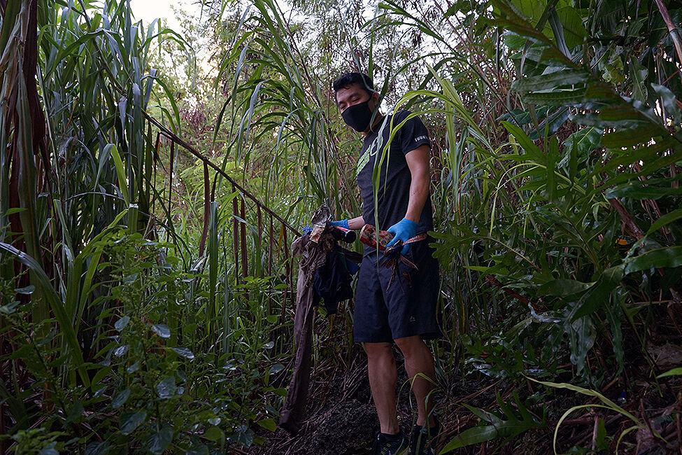 Volunteers show island pride with islandwide cleanup